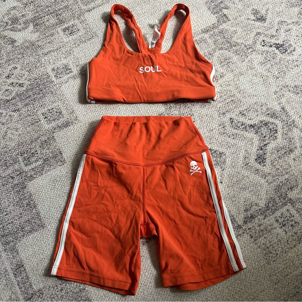 Splits59 SoulCycle Orange Set